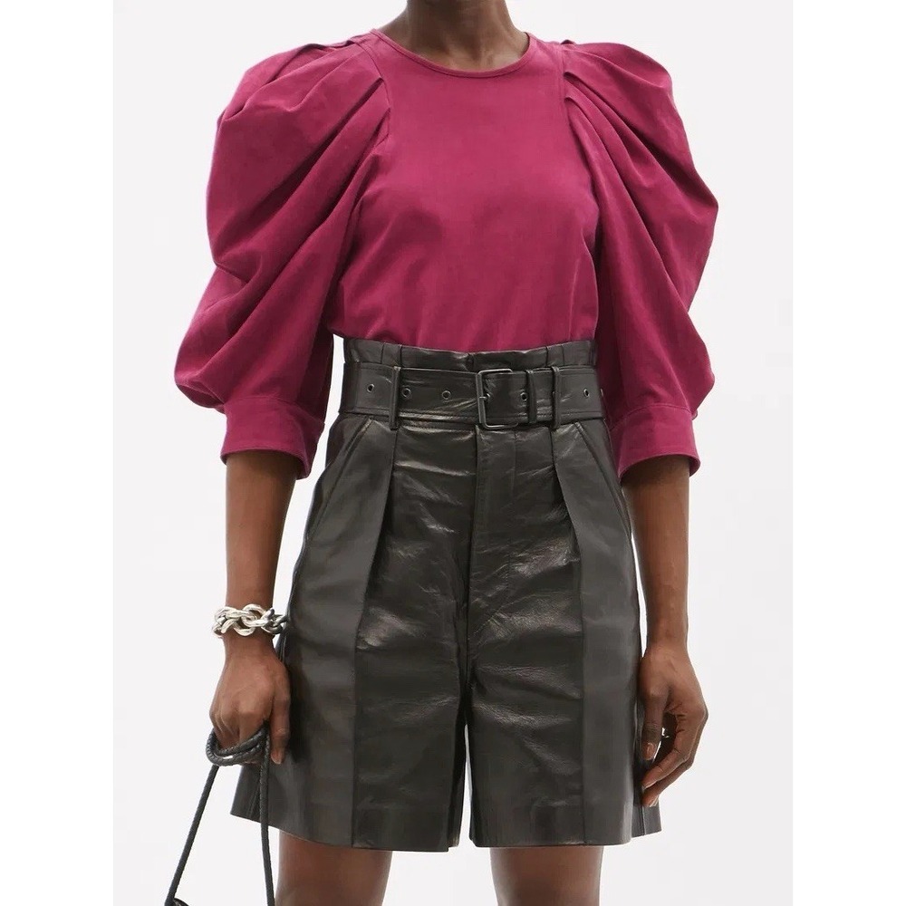 ISABEL MARANT Surya blouse in black EUC MSRP $805 EU 40 or L - Picture 3 of 9